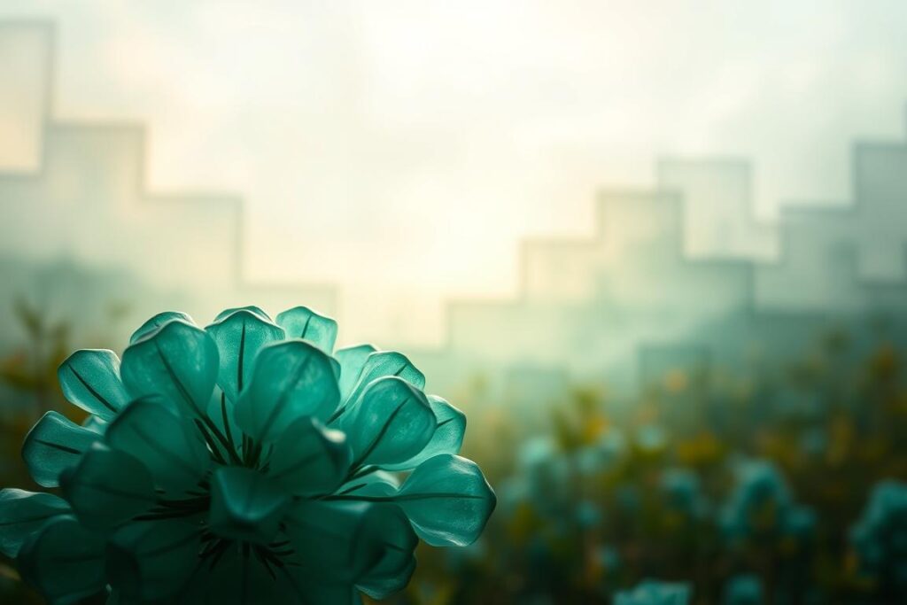 A surreal, abstract composition depicting the concept of "Detoxen: What is it?". In the foreground, a cluster of organic, translucent shapes in shades of blue and green, representing the idea of detoxification. The middle ground features a dreamlike, distorted landscape with blurred outlines, conveying the ambiguity and mysticism surrounding detox practices. The background is a hazy, ethereal space with soft, warm lighting, evoking a sense of introspection and contemplation. The overall aesthetic is a harmonious blend of natural elements and abstract forms, inviting the viewer to ponder the myths and realities of detoxification. Rendered with a fine art, digital painting style using a wide-angle lens. A surreal, abstract composition depicting the concept of "Detoxen: What is it?". In the foreground, a cluster of organic, translucent shapes in shades of blue and green, representing the idea of detoxification. The middle ground features a dreamlike, distorted landscape with blurred outlines, conveying the ambiguity and mysticism surrounding detox practices. The background is a hazy, ethereal space with soft, warm lighting, evoking a sense of introspection and contemplation. The overall aesthetic is a harmonious blend of natural elements and abstract forms, inviting the viewer to ponder the myths and realities of detoxification. Rendered with a fine art, digital painting style using a wide-angle lens.