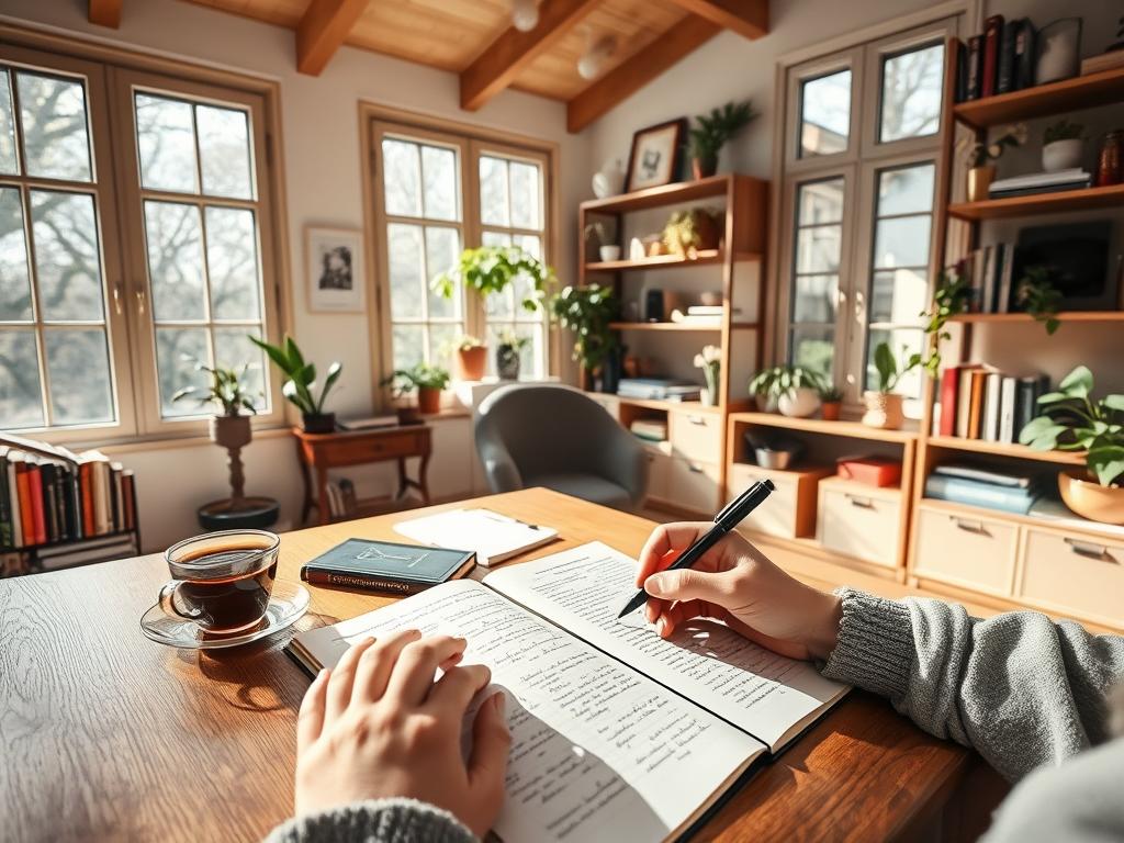 Gedanken kontrollieren lernen: Finden Sie Ihre Mitte 4 Journaling für Klarheit