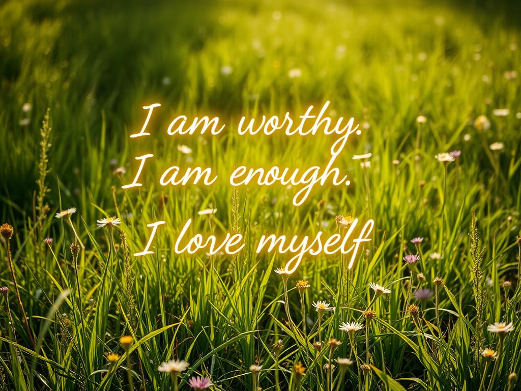 Selbstliebe Affirmationen