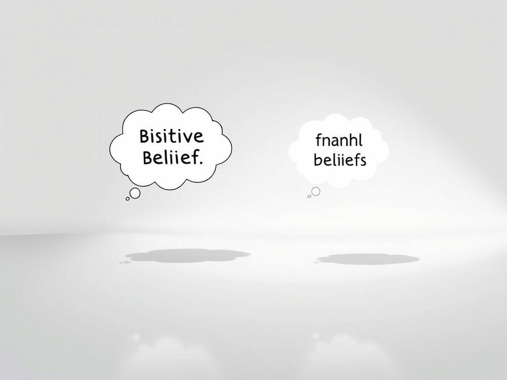 negative Glaubenssätze und positive Glaubenssätze